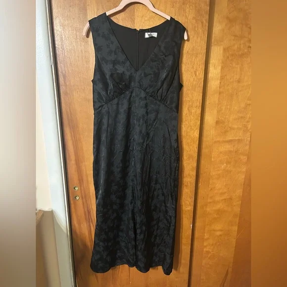 NWT BCBG New York Black Slip Dress - Picture 1 of 9